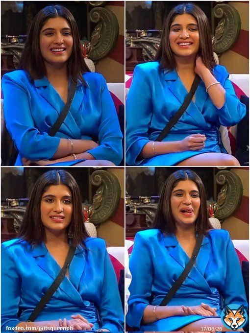 She's Beautiful She's Cute She's Pretty She's Gorgeous  She's Stunning  She's Strong She's Fearless She's Perfect  She's Our Sherni One and Only  #NimritKaurAhluwalia East or west Our Nimzie is the best @NimritAhluwalia @NimritTM