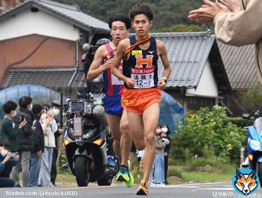 応援ありがとうございました！ チーム、個人ともにあと2つ及ばずでした。 4年生に笑顔で終わってもらうために箱根駅伝では何としても総合5位以内達成させます！   #出雲駅伝   スポーツ法政新聞会より写真お借りしました