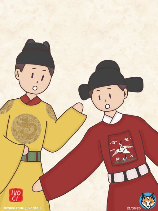 Ming Dynasty Hat, Futou 幞头 & Wu Sha Mao 乌纱帽  Ming dynasty futou&rsquo;s wings became shorter with time and some of these futou became less than forty centimeters.  More:   #Hanfu #漢服 #digitalart #procreate #painting #art #TraditionalDress #绘画 #汉服