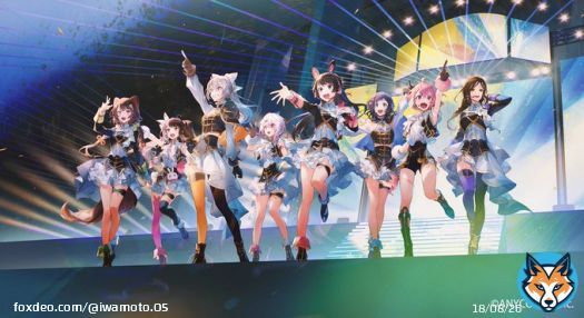 【Work】 2022/1/22(土)・1/23(日)開催： にじさんじ 4th Anniversary LIVE「FANTASIA」  衣装デザイン、キービジュアルを担当いたしました 掲載許可頂いたので改めてイラストを～