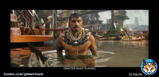 Wild that M'Baku and I have the same reaction to seeing Namor slowly emerge from the ocean #BlackPantherWakandaForever #WakandaForever