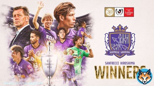 CHAMPIONS!   Congratulations to Sanfrecce Hiroshima on winning the 2022 J.League YBC Levain Cup!  @sanfrecce_SFC