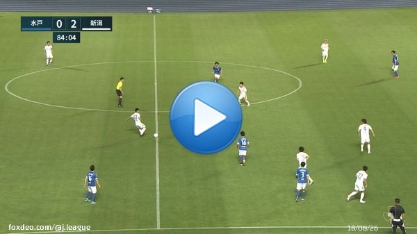 \ud83c\udfa6 ゴール動画   \ud83c\udfc6 明治安田生命Ｊ２リーグ　第18節  \ud83c\udd9a 水戸vs新潟  \ud83d\udd22 0-3  \u231a\ufe0f 85分  \u26bd\ufe0f #本間至恩(新潟)