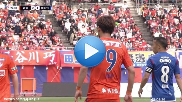 ／ イナズマカウンター ＼  アルビレックス新潟のイナズマのようなカウンター攻撃に目が離せません  @albirex_pr  #ワッキーチョイス