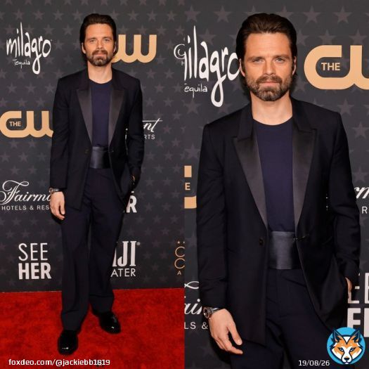 Sebastian Stan 2023 Critics Choice Awards.  #CriticsChoiceAwards2023 #SebastianStan #2023NewYear #PamandTommy