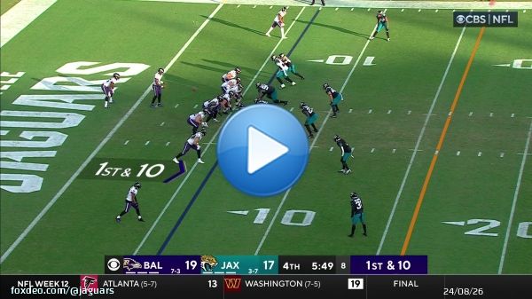 Don't sleep on Dewey.  #BALvsJAX on CBS