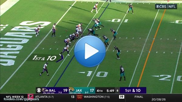 Don't sleep on Dewey.  #BALvsJAX on CBS