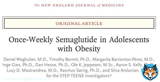 #Semaglutide GLP-1 analog new RCT study @NEJM in adolescents 16% BMI weight loss &hellip; another great tool to manage #Obesity disease @ASMBS @IfsoSecretariat @IFSO_NAC @ASMBSIH @OMAsocial @ObesitySociety @WorldObesity @WHO