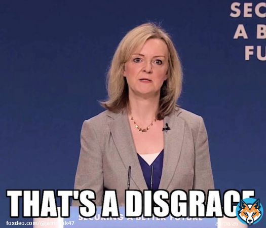 Liz Truss got 47% of eligible Tory members.  A majority of members did not vote for her.  She wouldn't have met the threshold that ministers set for union members voting on strike action.  #PoliticsLive #c4news #skynews #Newsnight #itvnews #lbc
