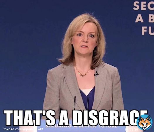 Liz Truss got 47% of eligible Tory members.  A majority of members did not vote for her.  She wouldn't have met the threshold that ministers set for union members voting on strike action.  #PoliticsLive #c4news #skynews #Newsnight #itvnews #lbc