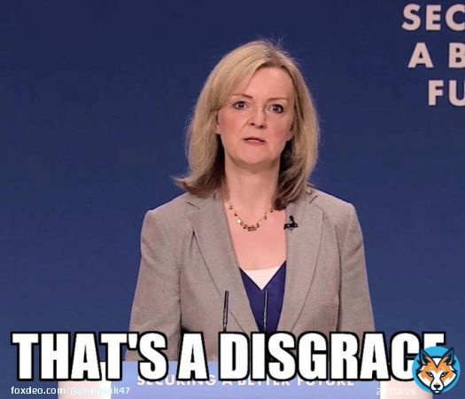 Liz Truss got 47% of eligible Tory members.  A majority of members did not vote for her.  She wouldn't have met the threshold that ministers set for union members voting on strike action.  #PoliticsLive #c4news #skynews #Newsnight #itvnews #lbc