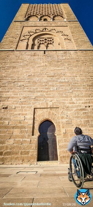 Hassan Tower. Absolutely massive - 800 years old - only half finished.  - Rabat, Morocco
