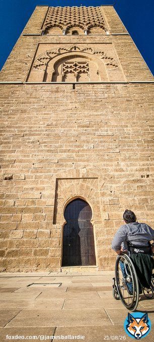 Hassan Tower. Absolutely massive - 800 years old - only half finished.  - Rabat, Morocco