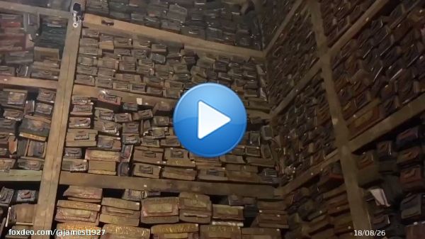This is like a scene from INDIANA JONES.   This ancient library in Tibet contains over 86,000 boxes of books, all thousands of years old&hellip;  &hellip;with only 5% translated to date.