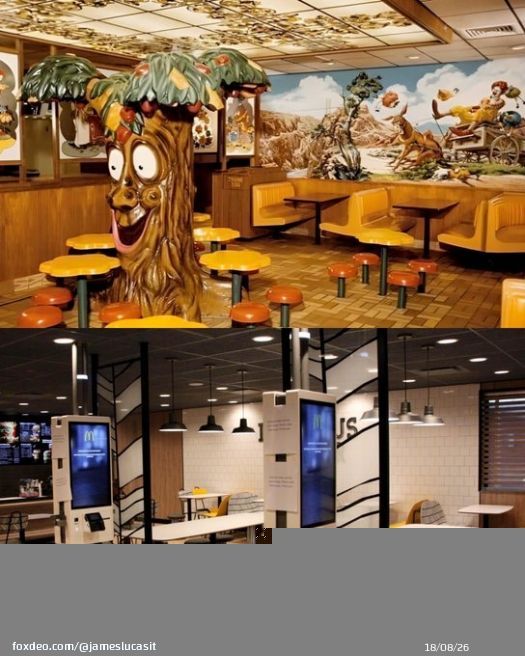 Life in the 1980s    1. McDonald's in the 80s compared to today