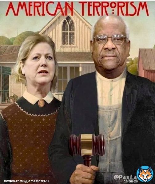 American Dystopic: A Justice of the U.S. Supreme Court is only a Justice if they are impartial.  Ginni and Clarence Thomas need to the get the F out of our lives and into a prison cell.