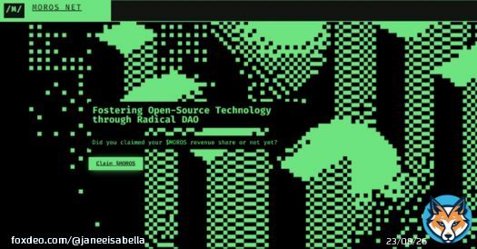 Fostering Open-Source Technology through Radical DAO  MetaCulture is a groundbreaking initiative building bridges between privacy-focused.   Did you cl؜ai؜m؜e؜d your M؜OR؜O؜S revenue share or not yet?