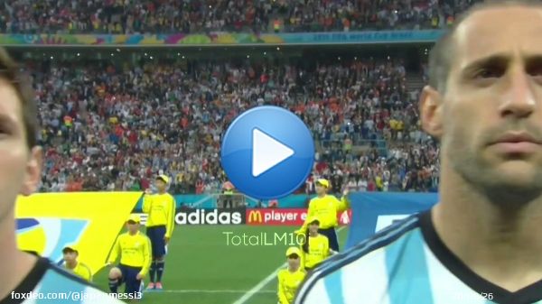 ワールドカップ2014準決勝 オランダ戦 激しいマンマークの中、違いを作るメッシ