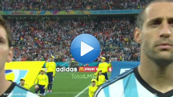 ワールドカップ2014準決勝 オランダ戦 激しいマンマークの中、違いを作るメッシ