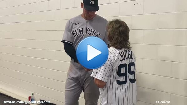 Aaron Judge gave the 61 ball to his mom. Quite literally impossible to not like the guy.