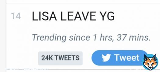 And trended #14 WW ..  LISA LEAVE YG #GetThatMoneyLISA
