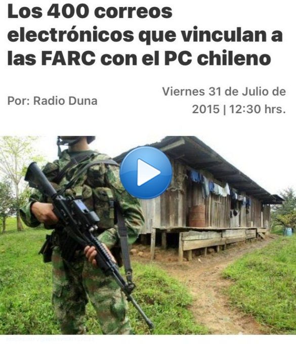 Ahora queda todo m&aacute;s claro, porque de forma repentina y finalizando el a&ntilde;o Boric le da indulto a estos terroristas.  El PC y FA al igual como hicieron con sus v&iacute;nculos con las FARC van a salir a decir que todo es mentira