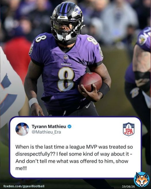 #Saints S Tyrann Mathieu is not a fan of the way Lamar Jackson is being treated  &ldquo;I feel some kind of way about it&rdquo;