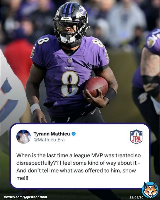 #Saints S Tyrann Mathieu is not a fan of the way Lamar Jackson is being treated  &ldquo;I feel some kind of way about it&rdquo;