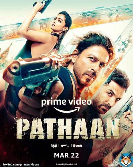 #Pathaan Extended Version Will Come On Amazon Prime By Tonight Between 8 To 9PM   Prime Version Run Time Will Be 8-10 Mints More Than The Theatre Run Time   #Pathaanonprime #amazonprime #ShahRukhKhan???? #DeepikaPadukone #JohnAbraham