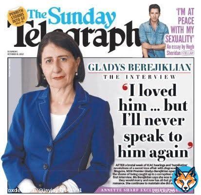 Remember the puff pieces the MSM were running, when dodgy Gladys got caught out. Imagine the witch hunt if Berejiklian had been a Labor Premier. #nswpol #nswvotes #icac #rorts #porkbarrelling #LNPCrimeFamily #auspol #MurdochGutterMedia