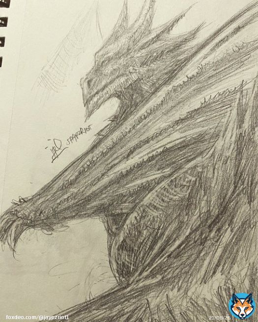 Shinryu watching over the kingdom #finalfantasy #FFV #squareenix #videogames #fanart #pencilsketch Final Fantasy Pixel Remaster finally gets released on consoles today! Can&rsquo;t wait to return to these classics!