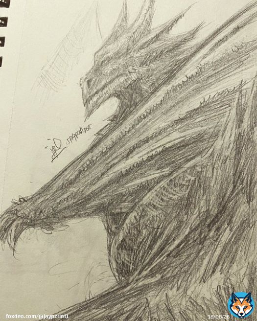 Shinryu watching over the kingdom #finalfantasy #FFV #squareenix #videogames #fanart #pencilsketch Final Fantasy Pixel Remaster finally gets released on consoles today! Can&rsquo;t wait to return to these classics!