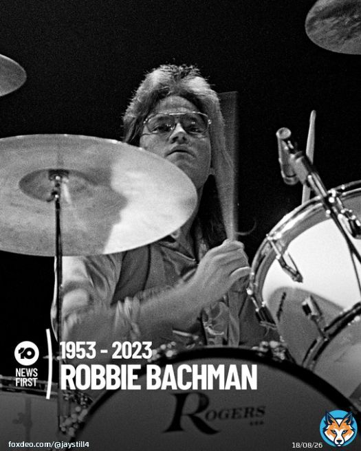 #RobbieBachman Another sad departure. The pounding beat behind #BTO my little brother Robbie has joined Mum Dad & brother Gary on the other side. Maybe Jeff Beck needs a drummer! He was an integral cog in our rock 'n' roll machine and we rocked tthe world together,&rsquo; Randy Bachman