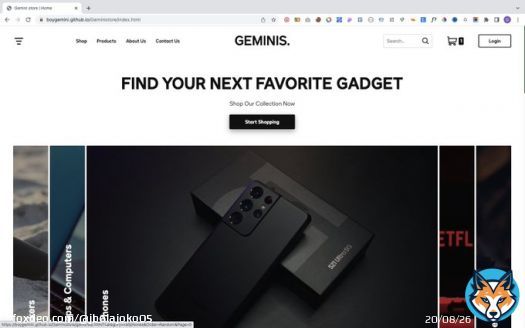 After 7 months of learning and building, I have finally completed this online gadget shop with a fully functional frontend, fully responsive with stripe payment gateway integrated.  Tools Used : HTML, CSS and Vanilla JS Hosting: Heroku  Link :