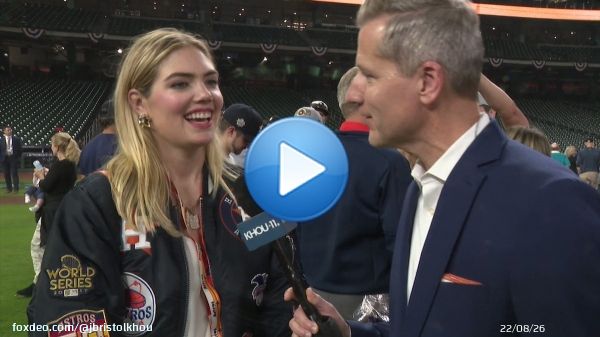 How important was it to Justin Verlander and @KateUpton for Justin to get that first #WorldSeries win?  'I'm so happy that he has it, but honestly he's such a legend who f*&%ing cares?' @KateUpton told me. #khou11