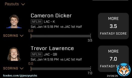 NFL1H  Lets eat #prizepicks #ud #sportsbet #gamblingtwitter #NFL #NFLPlayoffs