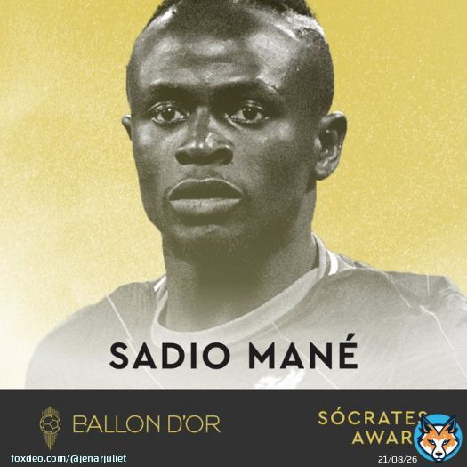 Congratulations sadio Mane for winning secrates award,you deserve  it man,he chose to uplift the life of his people with what life has given him,may God bless him #Sadio_Mane #Gavi #socratesaward  #BallonDor #RealMadrid #camavinga #LIVMCI #aviche #Bellingham
