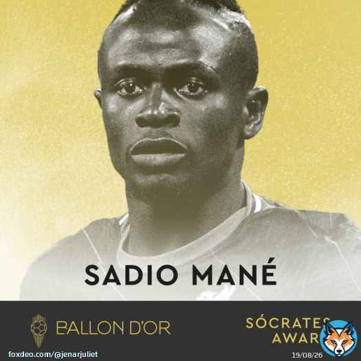Congratulations sadio Mane for winning secrates award,you deserve  it man,he chose to uplift the life of his people with what life has given him,may God bless him #Sadio_Mane #Gavi #socratesaward  #BallonDor #RealMadrid #camavinga #LIVMCI #aviche #Bellingham