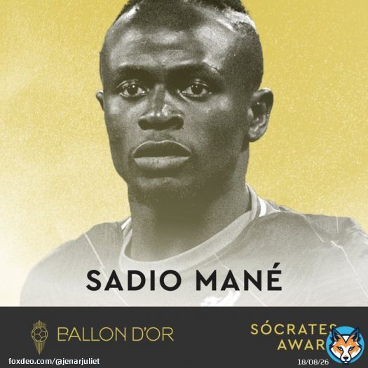 Congratulations sadio Mane for winning secrates award,you deserve  it man,he chose to uplift the life of his people with what life has given him,may God bless him #Sadio_Mane #Gavi #socratesaward  #BallonDor #RealMadrid #camavinga #LIVMCI #aviche #Bellingham