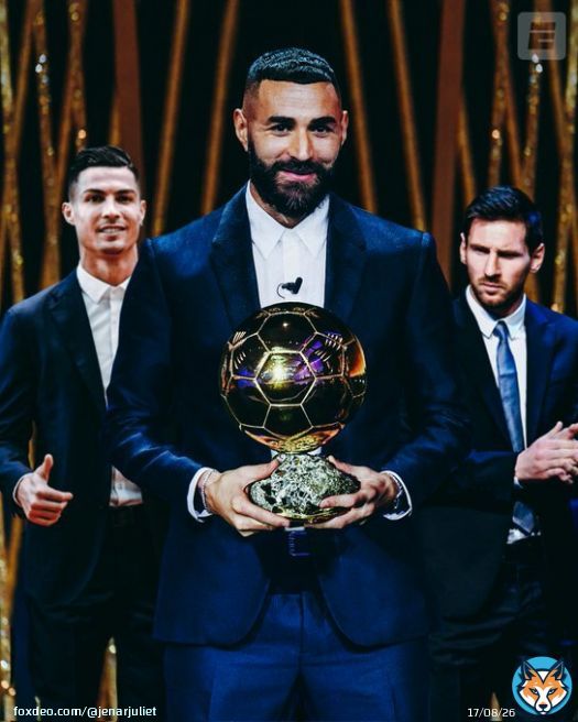 Congratulations to the best striker in the world Karim Benzema for winning  #BallonDor ,you deserve it ,he can't  stop scoring,he is on and delivers on big occasions  #Sadio_Mane #Gavi #socratesaward  #BallonDor #RealMadrid #camavinga #LIVMCI #avichee #Bellingham #Benzema