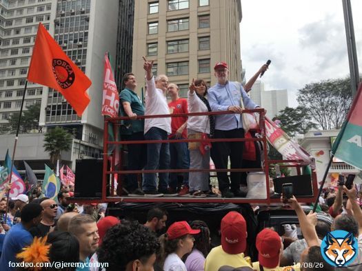 Today, Brazil goes to the polls in the most important election in a generation.   The fate of the Amazon &mdash; and the future of our planet &mdash; is on the ballot.   A victory for @LulaOficial will be a victory for humanity. Viva o Brasil! Viva Lula!