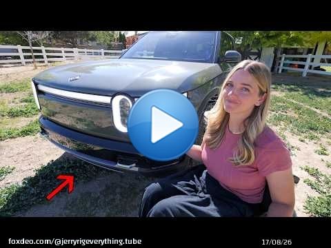 Her Tesla should be very nervous... Rivian R2 First Drive!