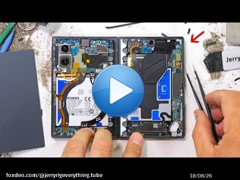 Samsung Fold 8 TEARDOWN - They Changed Everything...