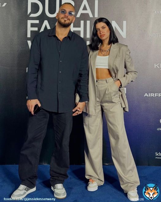 Photo shared by Jessie on February 08, 2024 tagging @greg_agopian. May be an image of 2 people, sweatpants, carpet, sweatsuit and text.