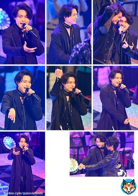 松村北斗 SixTONES ミュージックステーション ウルトラSUPER LIVE 2022 ジャニーズ 生写真