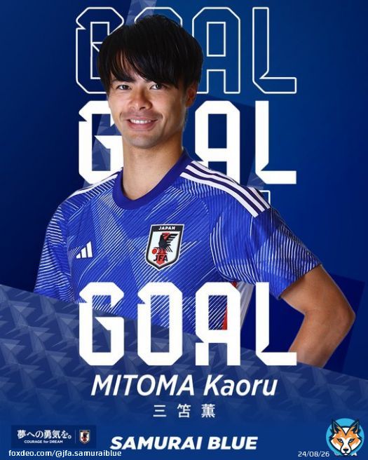 GOAL  前半3分 9 #三笘薫  #キリンチャレンジカップ 2023 #SAMURAIBLUE 1-0 コロンビア代表  19:20KO () #日本テレビ 系にて生中継 #TVer でも生配信   #夢への勇気を #jfa #daihyo #サッカー日本代表