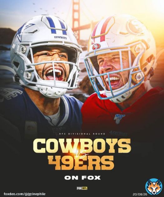 A 63-year rivalry(the best games in the postseason) and this particular game in Santa Clara looks to be another classic in the making  #Cowboysvs49ers  V