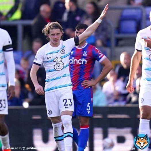 Breaking news  - Chelsea star Conor Gallagher has said he will NEVER play for Crystal Palace again .   He said &ldquo;South London is full of bin dippers , crazy drug addicts and ultimately skanky grotesque beings. It&rsquo;s ironic #CPFC are red andblue , it suits Croydon well. &rdquo;