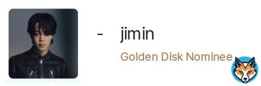 #JIMIN has been nominated for Most Popular Male Artist at the Golden Disc Awards 2023 Congratulations Jimin!!