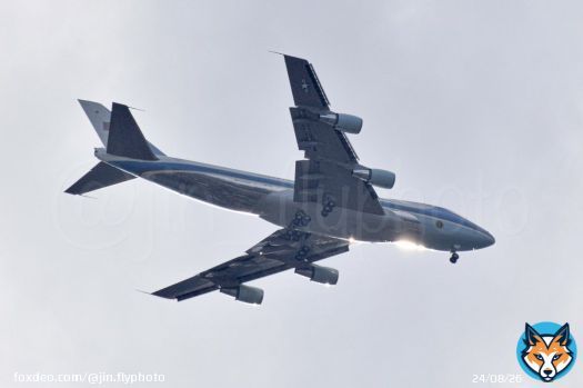 22/05/22 USAF VC&minus;25A （82-8000） 'Air Force One'  #エアフォースワン  #横田基地